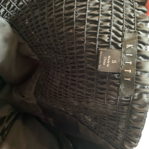 Strapless dress - Navy and Cream - Size Small - Worn Once - Picture 7 of 10